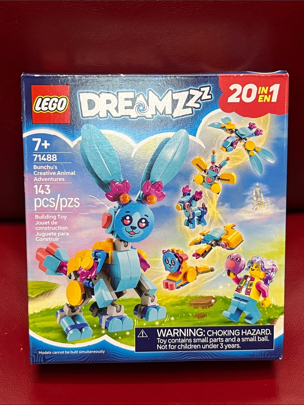 LEGO Dreamzzz Bunchu Creative Animal Adventures - Blue, Yellow & Pink